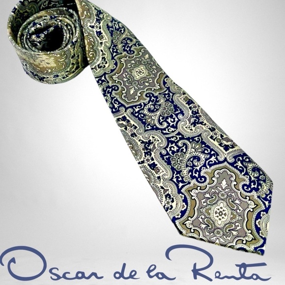 Handsome Vintage Oscar del la RENTA - Picture 1 of 5